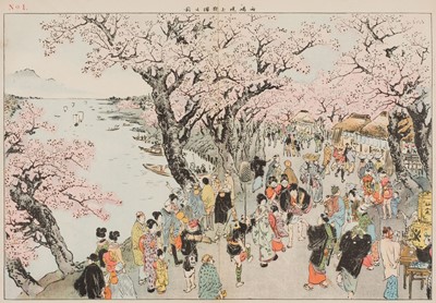 Lot 68 - Toyodo Publishing Company. Scenes and Customs in Japan, 2 volumes, circa 1902