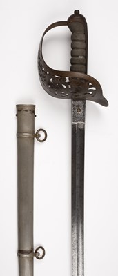 Lot 419 - Sword. A Victorian officer's sword of the 8th Northumberland Rifles