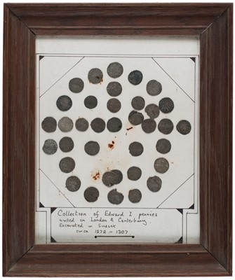 Lot 194 - Edward I (1272-1307). A collection of 36 hammered pennies, London and Canterbury mint