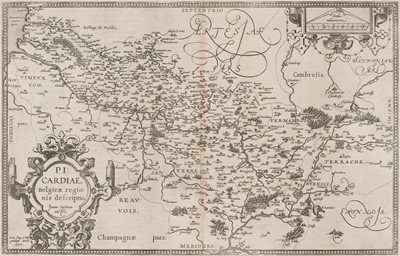 Lot 197 - France. Ortelius (Abraham), Three regional maps of France [1595 - 1601]