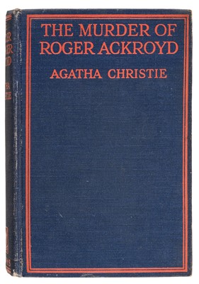 Lot 711 - Christie (Agatha). The Murder of Roger Ackroyd, 1st edition, 1926