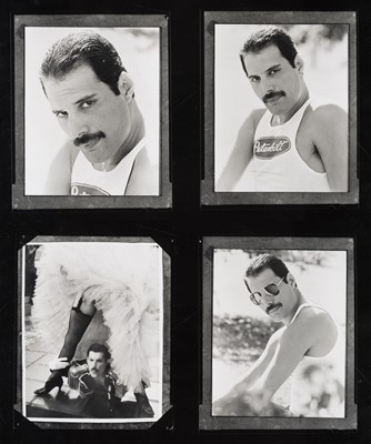 Lot 83 - Mercury (Freddie). A group of 4 negatives by an unidentified photographer, c. 1985
