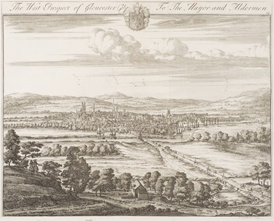 Lot 181 - British Topography. Kip (Johannes). Gloucestershire Views, circa 1770