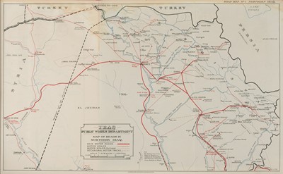 Lot 210 - Iraq. Government of Iraq (publisher), Maps of Iraq with notes for Visitors, 1929