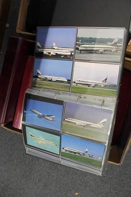 Lot 9 - Aviation postcards. A comprehensive collection of 4500 Airliner and Airline postcards