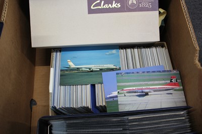 Lot 9 - Aviation postcards. A comprehensive collection of 4500 Airliner and Airline postcards