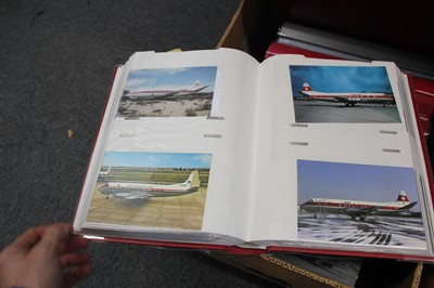 Lot 9 - Aviation postcards. A comprehensive collection of 4500 Airliner and Airline postcards