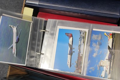 Lot 9 - Aviation postcards. A comprehensive collection of 4500 Airliner and Airline postcards