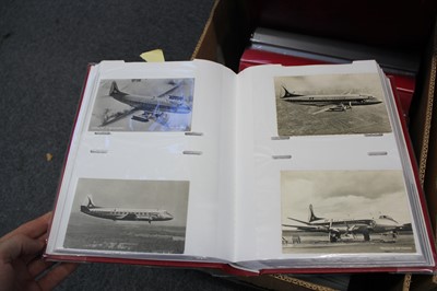 Lot 9 - Aviation postcards. A comprehensive collection of 4500 Airliner and Airline postcards