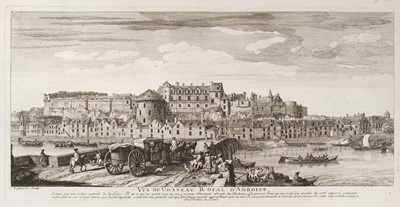 Lot 275 - Rigaud (Jacques). A collection of 17 Views in France, circa 1735