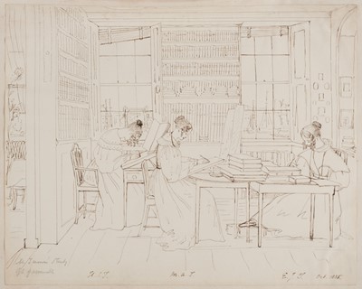Lot 254 - Turner (Dawson, 1775-1858). An important family scrap album, c. 1828-42