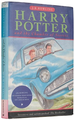 Lot 758 - Rowling (J. K.). Harry Potter and the Chamber of Secrets, 1st edition, London: Bloomsbury, 1998