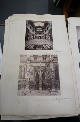 Lot 46 - Europe. A group of 136 albumen prints, c. 1880