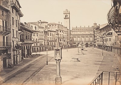 Lot 66 - Italy. A group of 40 albumen prints of Italy, c. 1880