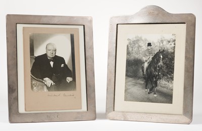 Lot 271 - Churchill (Winston Leonard Spencer, 1874-1965). Signed studio portrait by Vivienne, c. 1950