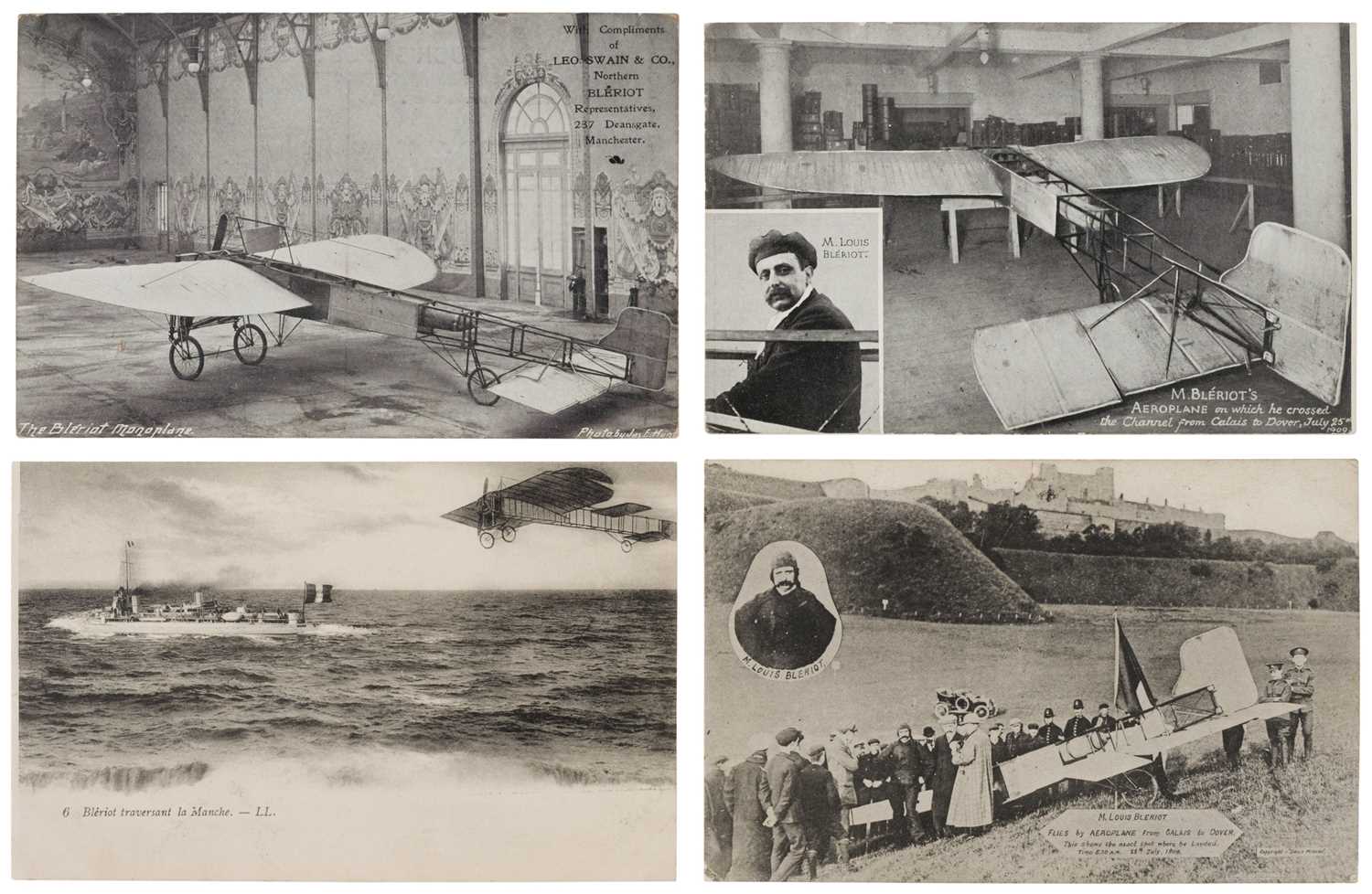 Lot 39 - Pioneer aviation. A large collection of pioneer age postcards (approximately 300)