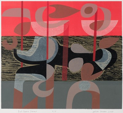 Lot 446 - Green (Peter, 1933-2023). Red Shore Forms, 2008