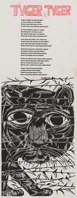 Lot 397 - Piech (Paul Peter, 1920-1996). Tyger Tyger by William Blake