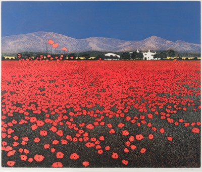 Lot 433 - Greenwood (Phil, 1943-). Red Haze, 1998