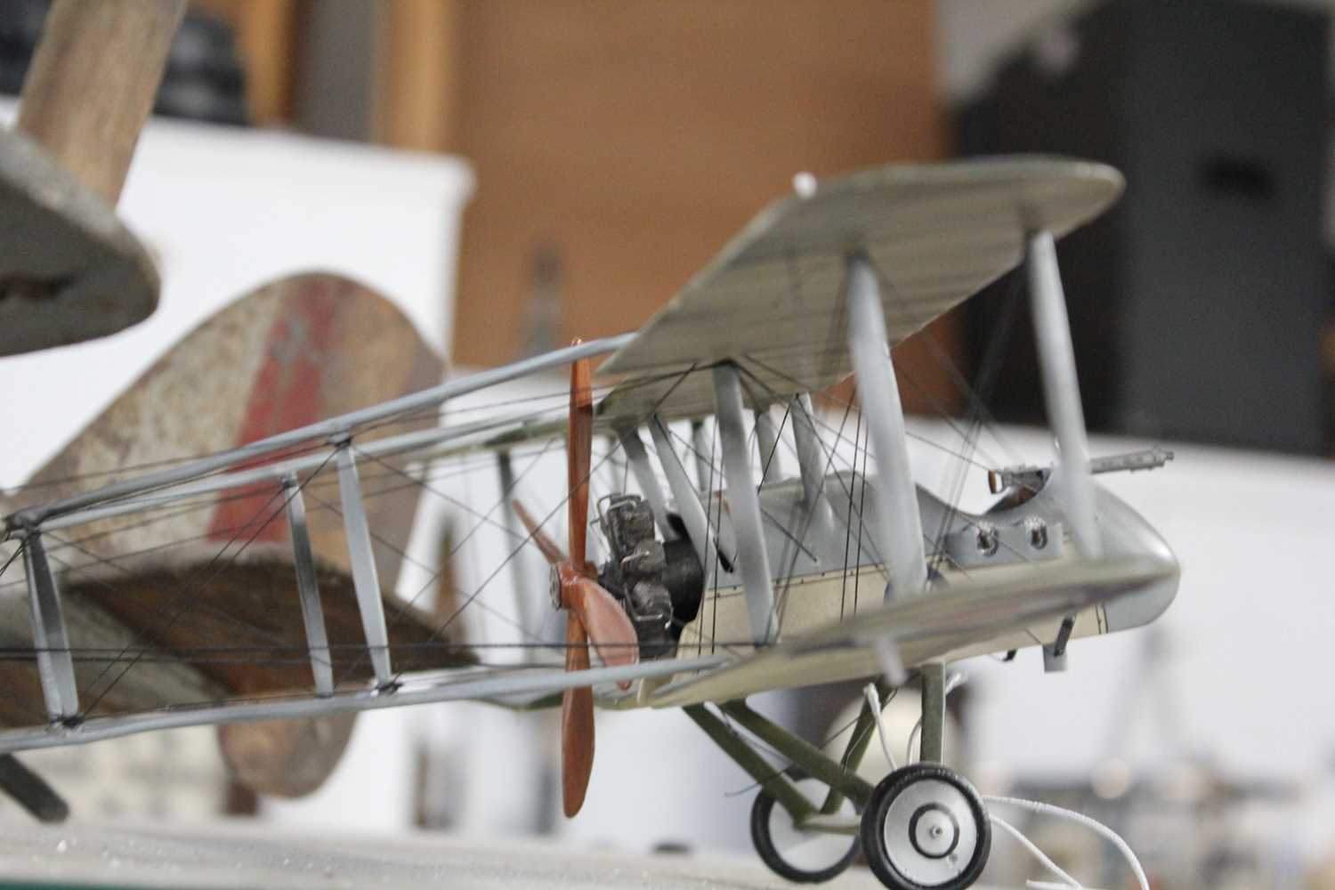 Lot 47 - Aircraft model. A WWI RAF Airco DH.2. 7907 model aircraft