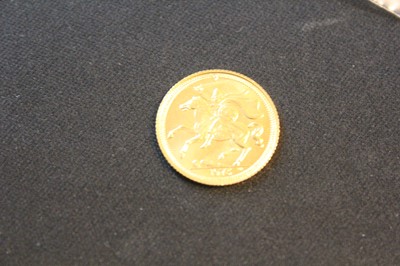 Lot 195 - Elizabeth II (1952-2022). Half sovereign, gold, Isle of Man, 1973