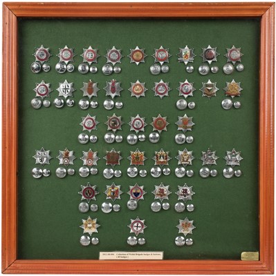 Lot 185 - Fire Fighting. A collection of Fire Brigade buttons (approximately 240)