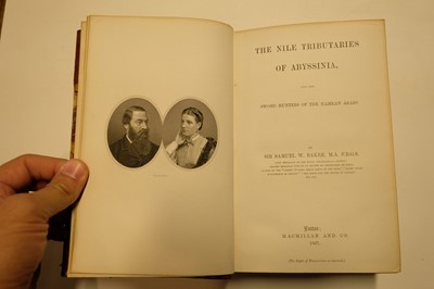 Lot 6 - Baker (Samuel). The Rifle and the Hound in Ceylon, 1854.., and one other