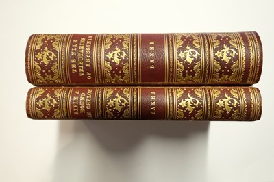 Lot 6 - Baker (Samuel). The Rifle and the Hound in Ceylon, 1854.., and one other