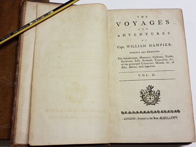 Lot 23 - Dampier (William). The Voyages and Adventures of Capt. William Dampier, London: 1776