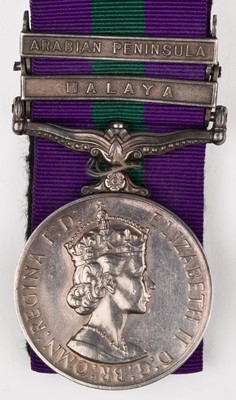 Lot 225 - SAS. General Service Medal, 2 clasps (X/ 22206052 Tpr. E. Soltysiak. S.A.S.)