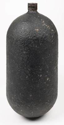 Lot 81 - Oxygen bottle. WWII Hawker Hurricane oxygen bottle reputedly recovered near Biggin Hill
