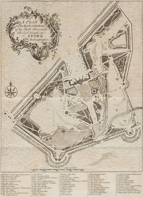 Lot 83 - Stowe, Buckinghamshire. Stowe: A Description of the Magnificent House and Gardens, new ed., 1777