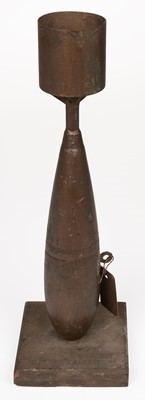 Lot 80 - Munitions. An inert WWII RAF practice bomb (In memory of the famous 21st Squadron)