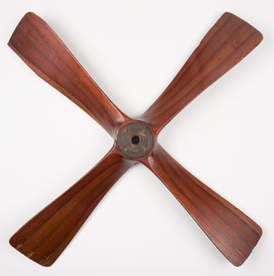 Lot 92 - Propeller. Two Propeller interwar or WWII period four blade generator propellers