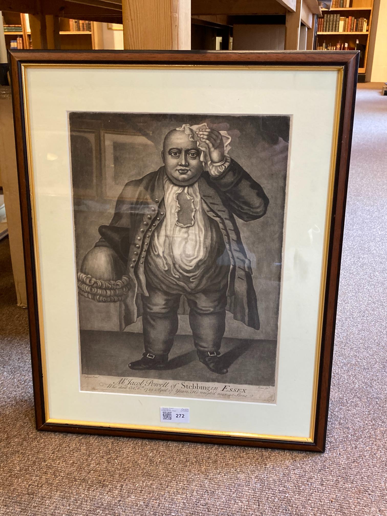 Lot 272 - Jones (John). Mr Jacob Powell of Stebbing in
