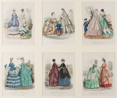 Lot 260 - Fashion. A collection of 82 fashion plates, mid-19th century