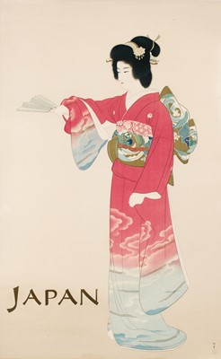 Lot 192 - Japan - Red Kimono, 1950s