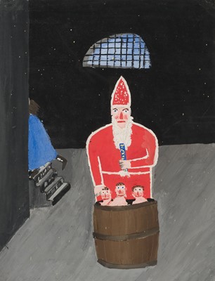 Lot 625 - French Children's Drawings. Eight children's drawings from a J.M. Paillard Competitions, 1939-43