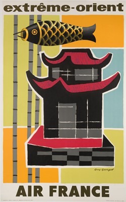 Lot 177 - Air France - Extrême Orient, 1956