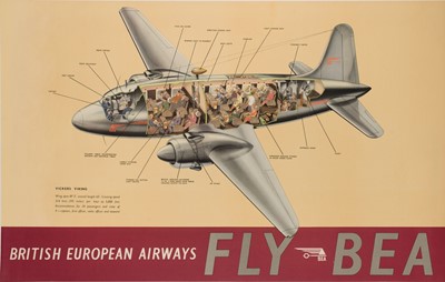 Lot 186 - Fly BEA, British European Airways, c. 1955
