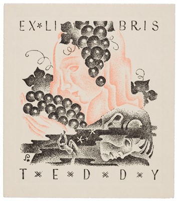 Lot 379 - European Bookplates. Collection of approximately 250 ex-libris