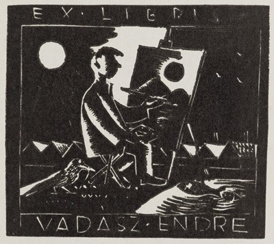 Lot 386 - Hungarian and Polish Bookplates. Collection of approximately 200 ex-libris
