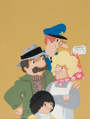 Lot 659 - Hickson (Joan, 1939-). Postman Pat's Picture Paper, No. 138