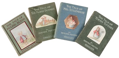 Lot 554 - Potter (Beatrix). The Tale of the Flopsy Bunnies, 1st edition, London: Frederick Warne, 1909