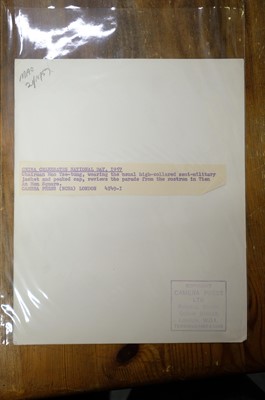 Lot 32 - China. A group of 15 gelatin silver print press photographs of Mao-era China, circa 1940s/1970s