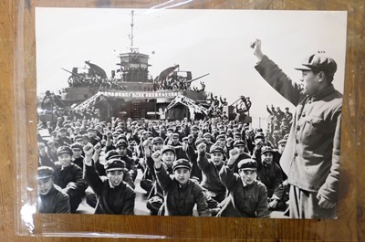 Lot 32 - China. A group of 15 gelatin silver print press photographs of Mao-era China, circa 1940s/1970s