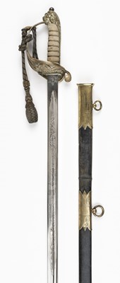 Lot 396 - Royal Navy. A British Naval Officer's dress sword retailed by Gieves