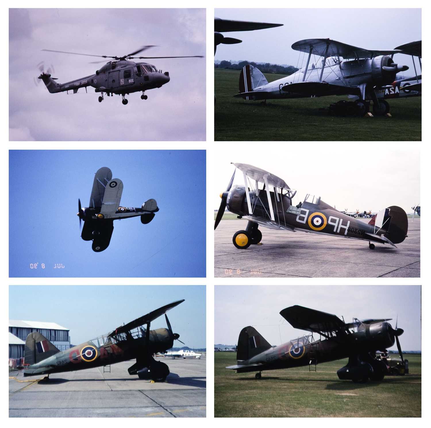 Lot 18 - Aviation slides. The Trevor Crozier military and civil aircraft slide collection, circa 1960-2017