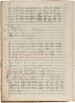 Lot 327 - Walton (William, 1902-1983). Part-autograph manuscript full score for Belshazzar’s Feast, [1930-31]