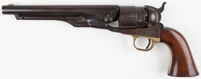 Lot 354 - Revolver. A Colt Army .44 six shot revolver, serial number 152201 (1860)